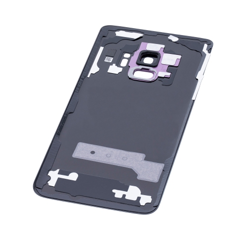 Replacement Back Cover Glass With Camera Lens Compatible For Samsung Galaxy S9 (Lilac Purple)
