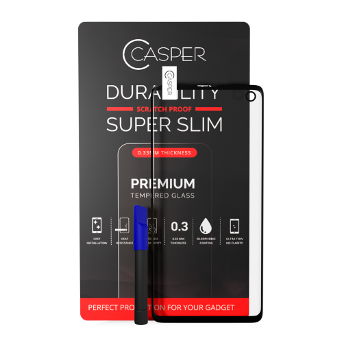 Replacement Casper UV Tempered Glass With Glue Compatible For Samsung Galaxy S9 Plus (Retail Pack)