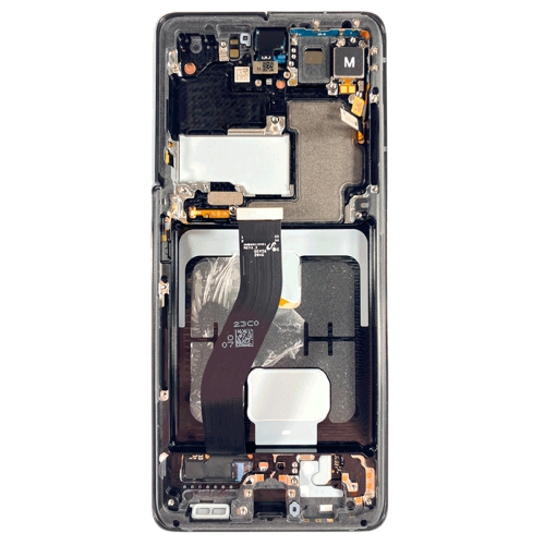 OLED Display Touch Screen Assembly + Frame For Samsung Galaxy S21 Ultra 5G (SM-G998W) - Phantom Black by ESOURCE PARTS - Refurbished condition - Image 3