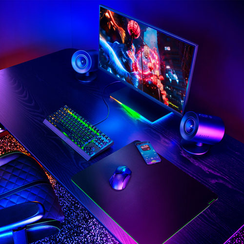 Système de haut-parleurs d'ordinateur de jeu 7.1 canaux Nommo V2 X 2.0 de Razer