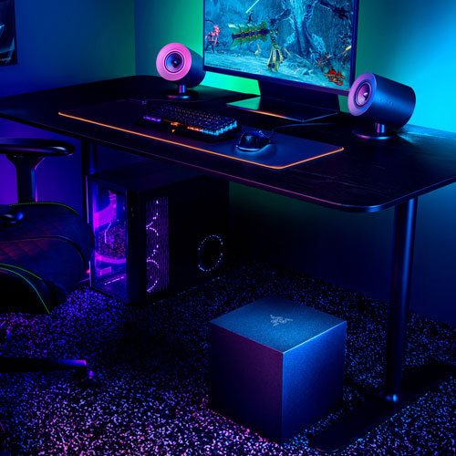 Système de haut-parleurs d'ordinateur de jeu 7.1 canaux Nommo V2 de Razer