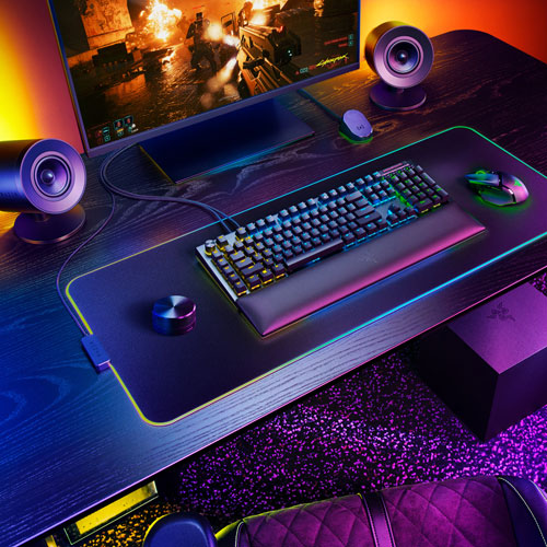 Système de haut-parleurs d'ordinateur de jeu sans fil 7.1 canaux Nommo V2 Pro de Razer