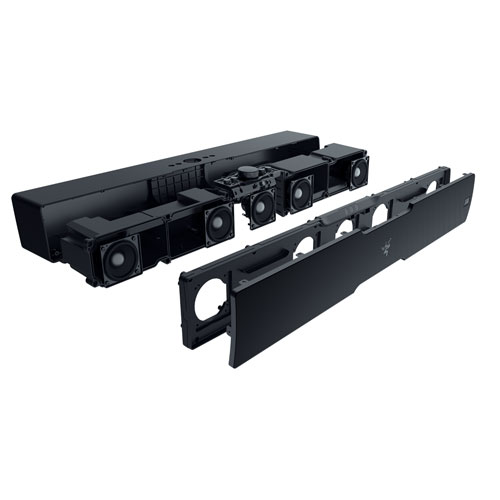 Barre de son de jeu pour PC Leviathan V2 Pro de Razer avec haut-parleur d'extrêmes graves