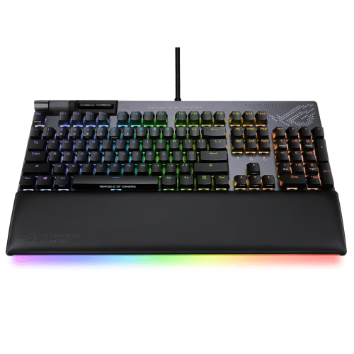 ASUS  Rog Strix Flare Ii Animate Wired Qwerty Us Black Keyboard Best keyboard I have ever owned, worth the wait!