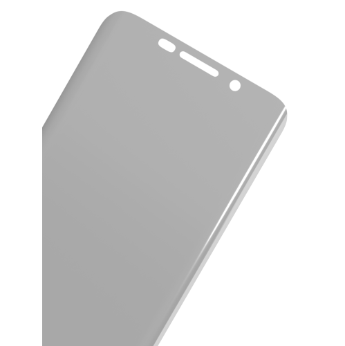 Verre trempé UV de remplacement avec colle compatible avec le Galaxy S6 Edge plus de Samsung