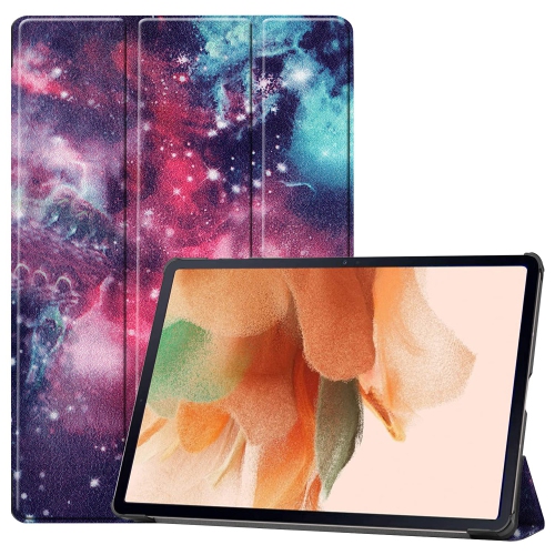 HLD  Case for Samsung Galaxy Tab S8+/ S8+ Plus, Shockproof Ultra Thin Lightweight Tri-Fold Stand Cover \w Auto Wake/sleep for Samsung Galaxy Tab S8+/