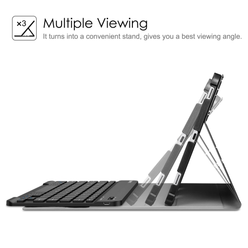 Keyboard Case for Samsung Galaxy Tab S8 / Tab S7 11 inch with S Pen Holder, Slim Lightweight Stand Cover w/Detachable Wireless Bluetooth Keyboar