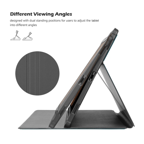 Galaxy Tab S8 Ultra Case 14.6 Inch 2022 with S Pen Holder 2022, Slim Stand Protective Cases Smart Folio Cover for Galaxy Tab S8 Ultra Tablet –Teal