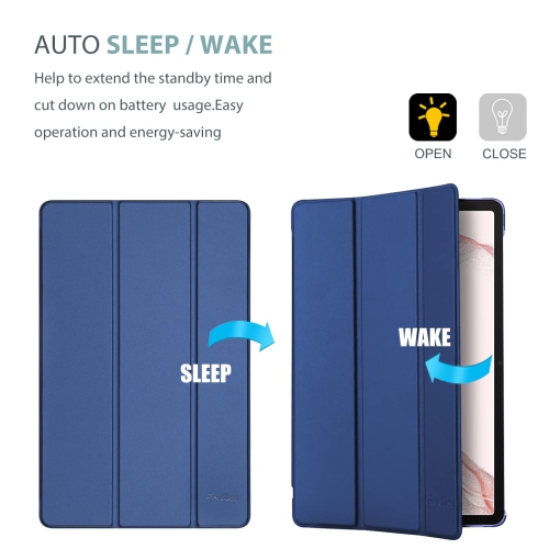 Galaxy Tab S8 / Tab S7 11 inch Case, Protective Slim Case Folio Hard Back Stand Smart Cover for 11" Galaxy Tab S8 2022 / Galaxy Tab S7 2020 SM-X700
