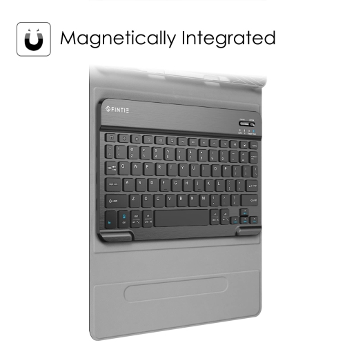 Keyboard Case for Samsung Galaxy Tab S8 / Tab S7 11 inch with S Pen Holder, Slim Lightweight Stand Cover w/Detachable Wireless Bluetooth Keyboar