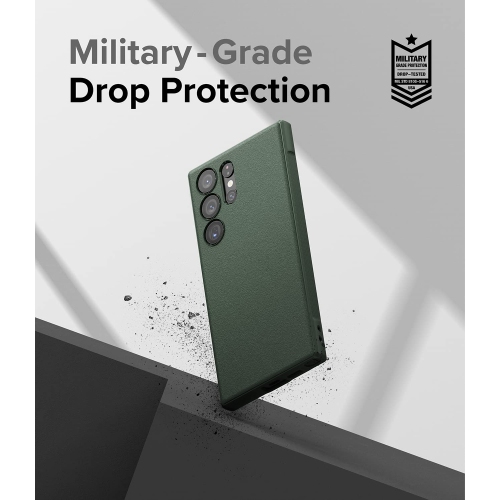 Samsung S23 Ultra Case and Galaxy S23 Ultra 5G, Anti-Fingerprint Technology Non-Slip Smudge Proof Cover Designed for S23 Ultra Case - Dark Green