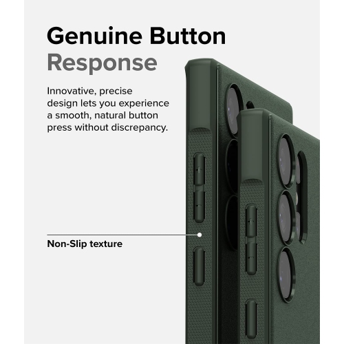 Samsung S23 Ultra Case and Galaxy S23 Ultra 5G, Anti-Fingerprint Technology Non-Slip Smudge Proof Cover Designed for S23 Ultra Case - Dark Green