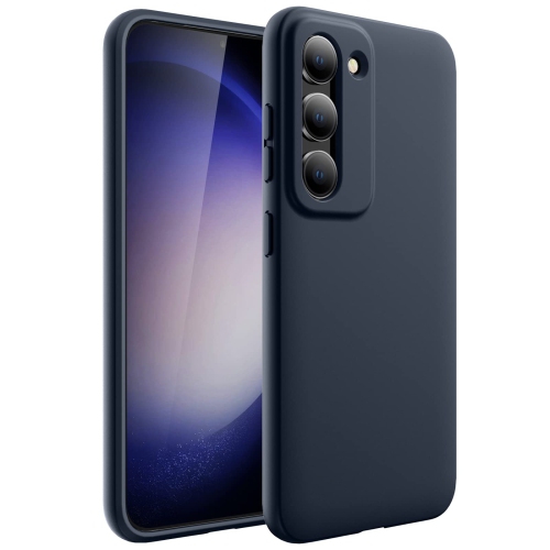 HLD  Slim Fit Case for Samsung Galaxy S23 5G 6.1-Inch, Soft Tpu Thin Protective Phone Cover With Matte Finish, Shockproof (Navy)