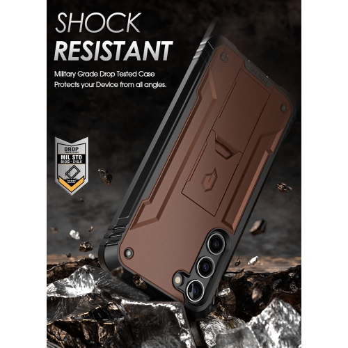 Étui pour Galaxy S23+ plus 5G de 6.6 po de Samsung, protecteur d’écran intégré, lecteur d’empreintes digitales, étui protecteur intégral avec