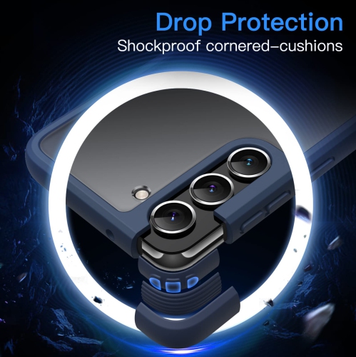 Matte Case for Samsung Galaxy S23 5G 6.1-Inch, Frosted Translucent Back Protective Slim Phone Cover, Anti-Fingerprints