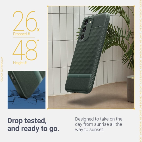 Protective Case Compatible with Samsung Galaxy S23 Case 5G - Midnight Green