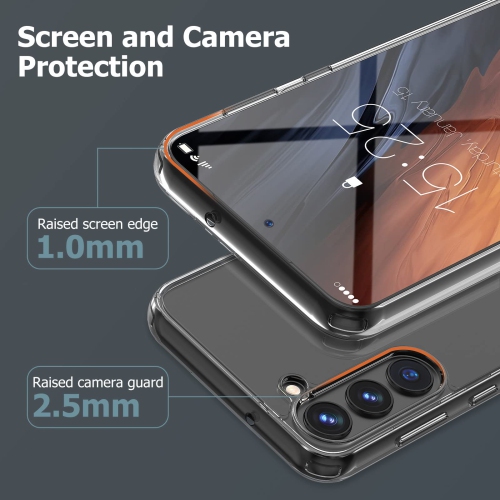 Samsung – Étui Galaxy S23+, étui antichoc transparent mince et transparent pour Samsung S 23 plus 5G, transparent