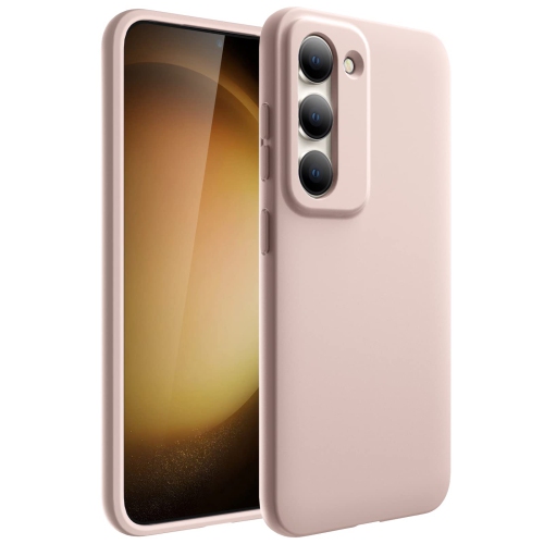 HLD  Slim Fit Case for Samsung Galaxy S23 5G 6.1-Inch, Soft Tpu Thin Protective Phone Cover With Matte Finish, Shockproof (Sandy Pink)