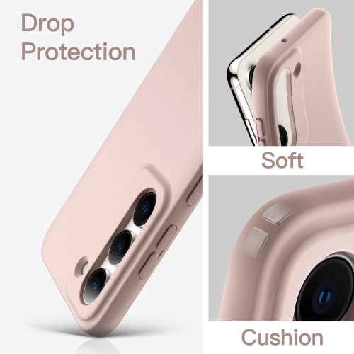 Slim Fit Case for Samsung Galaxy S23 5G 6.1-Inch, Soft TPU Thin Protective Phone Cover with Matte Finish, Shockproof