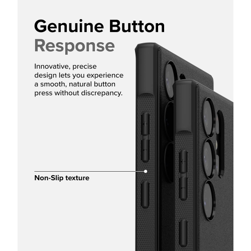 Samsung S23 Ultra Case and Galaxy S23 Ultra 5G, Anti-Fingerprint Technology Non-Slip Smudge Proof Rugged Cover Designed for S23 Ultra Case - Black