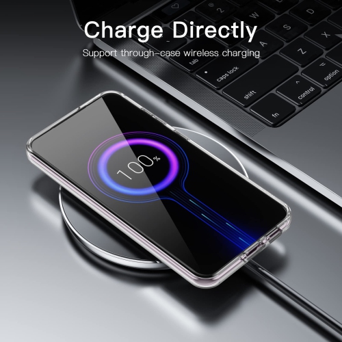 Étui pour Galaxy S23+/S23 plus 5G de 6.6 po de Samsung, protecteur antichoc résistant au jaunissement, coque arrière en PC rigide antirayure