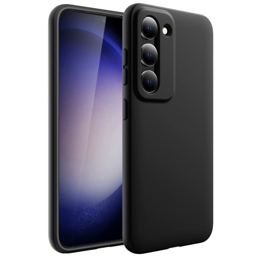 HLD  Slim Fit Case for Samsung Galaxy S23 5G 6.1-Inch, Soft Tpu Thin Protective Phone Cover With Matte Finish, Shockproof (Black)