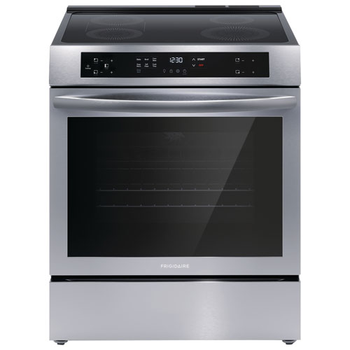 Frigidaire 30" 5.3 Cu. Ft. Fan Convection Freestanding Induction Range - Stainless Steel