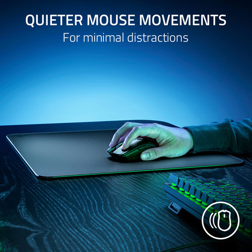 Razer Atlas Tempered Glass Gaming Mouse Mat - Black
