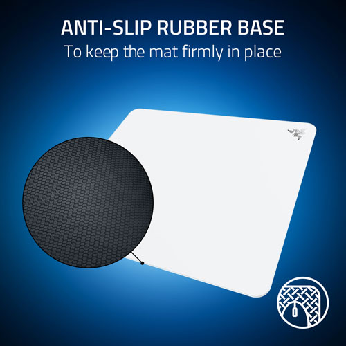 Razer Atlas Tempered Glass Gaming Mouse Mat - White