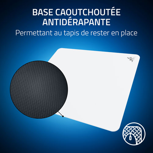 Razer Atlas Tempered Glass Gaming Mouse Mat - White