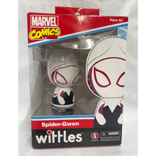 Marvel Comics Wittles Entertainment Earth Spider-Gwen Wittles poupée en bois