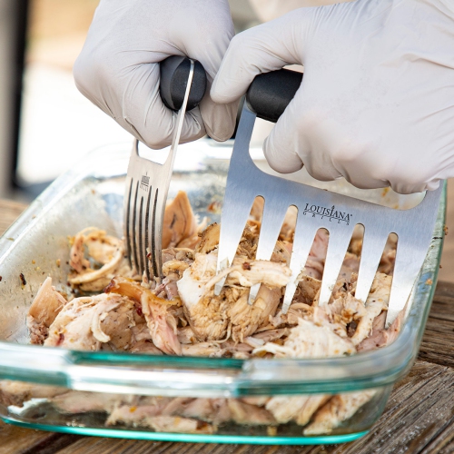Louisiana Grills 60524 Stainless Steel Heavy Duty Meat Claws With Soft Touch Handles