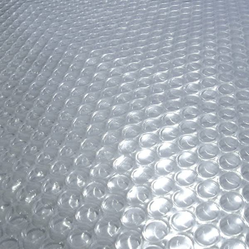 Heat Force 18' x 33' Foot Oval Clear Solar Blanket Solar Cover for Above Ground Pools 11-mil