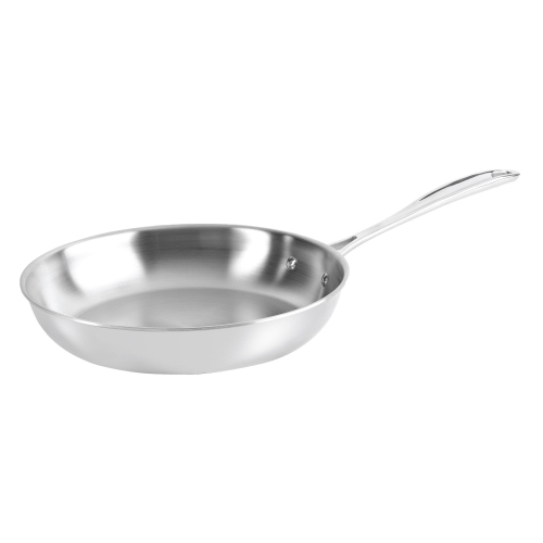 ZWILLING Vista Clad 10 Piece 18/10 Stainless Steel Cookware Set with Bonus Non-stick Frypan