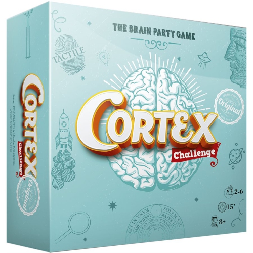 ZYGOMATIC  Cortex Challenge (Multilingual) 2-6 Players, Ages 8+, 15 Minutes