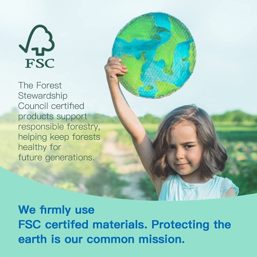 TOOKYLAND Wooden Busy Board - Montessori Activity Board, Preschool Learning Sensory Toy for Kids 3 Years Old +