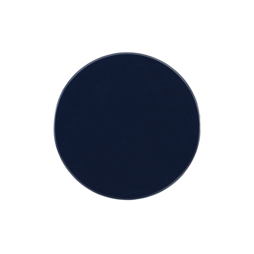 Linon Tara Wood Spindle Side Table in Navy Blue