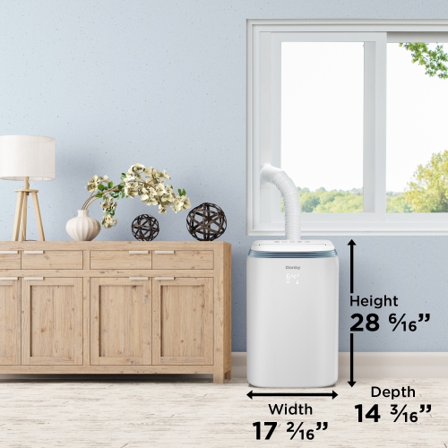 Climatiseur portable Danby DPA080HE3WDB-6 12500 BTU en Blanc