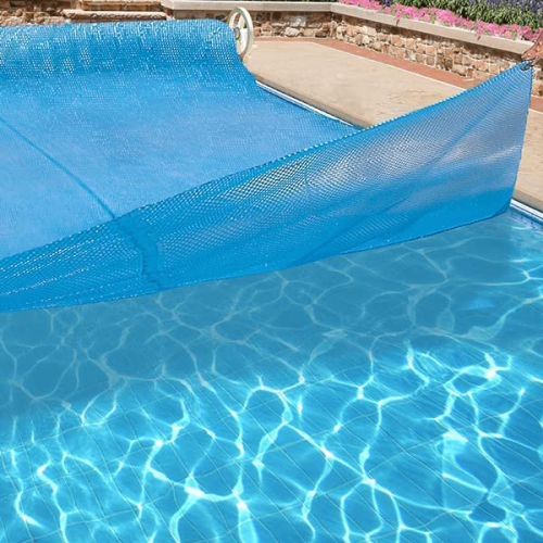 Heat Force 15 x 30 ft Oval Solar Cover 6 mil
