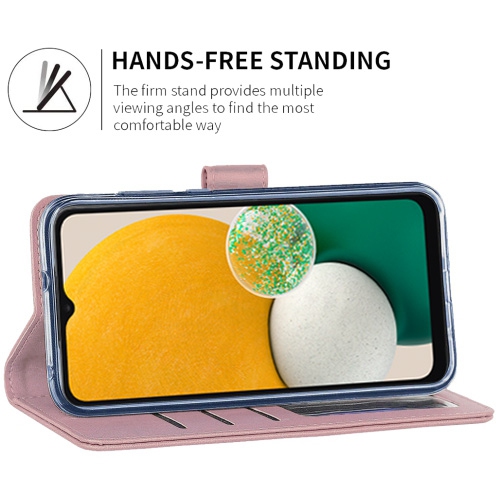 XCRS Folio Magnetic Wallet Cover, PU Leather Pouch with Card Slot and Stand Case for Samsung Galaxy A04E