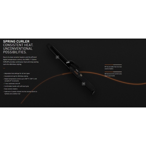 Varis - 1.5" Curling Iron