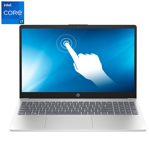 HP 15.6" Touchscreen Laptop - Natural Silver (Intel Core i7-1355U