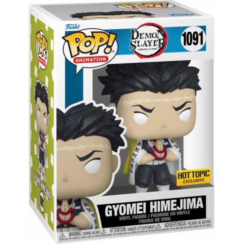 FUNKO  Pop Animation Demon Slayer Vinyl Figure Gyomei Himejima #1091 Hot Topic Exclusive