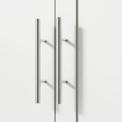 Armoire murale de salle de bain kleankin, armoire à pharmacie, armoire de rangement pour toilette avec tablette pour salon et entrée, blanc