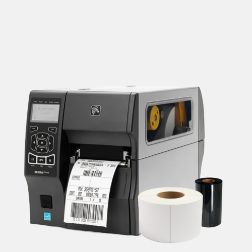 Image 1 de 3.. Zebra – Imprimante d'étiquettes à transfert thermique/thermique directe, USB ZT230