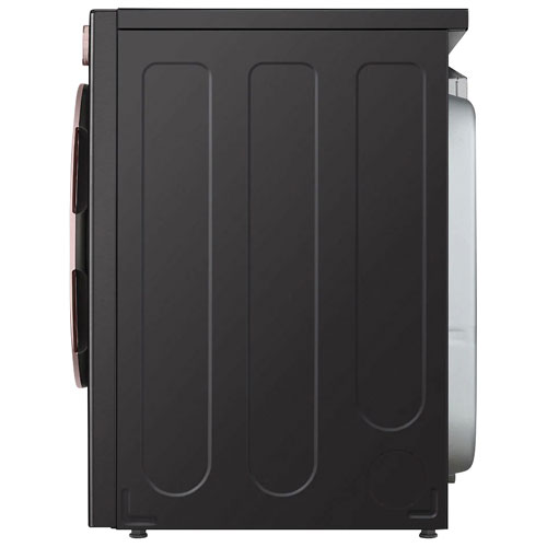 LG 7.4 Cu. Ft. Electric Steam Dryer (DLEX6500B) - Black Steel