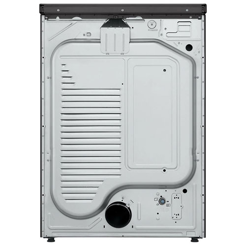 LG 7.4 Cu. Ft. Electric Steam Dryer (DLEX6500B) - Black Steel