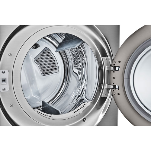 Sécheuse électrique à vapeur de 7,4 pi³ de LG - Acier graphite