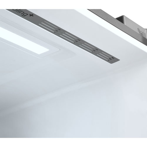 Réfrigérateur à deux portes 27,7 pi³ 36 po à distributeur eau et glaçons de LG - Inox