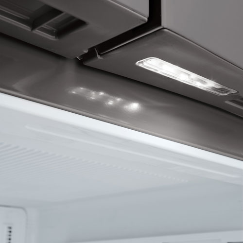 Réfrigérateur à deux portes 27,7 pi³ 36 po à distributeur eau et glaçons de LG - Inox